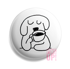 Pin Coffee Doggy