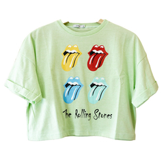 Remera Corta The Rolling Stones - Talle L/XL/XXL