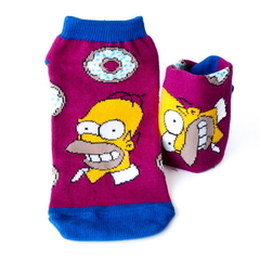 Soquetes THE SIMPSONS Homero Donut