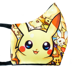 Barbijo Tapaboca Pokemon Pikachu - comprar online