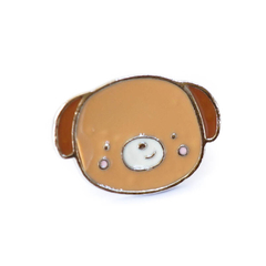 Prendedor Pin Metal Puppy Kawaii