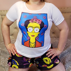 Pijama Frida Simpsons - Talle 40 a 46