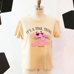 Remera Pink Panther - Talle L/XL - comprar online