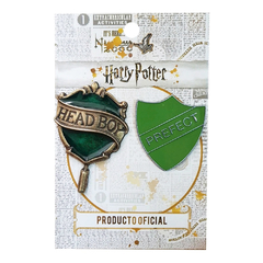 Set Prendedores Harry Potter Head Boy Perfect Slytherin