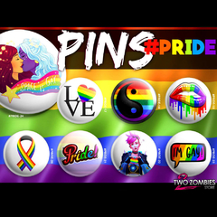 Pin LGBT Orgullo en internet