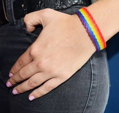 Pulsera Muñequera LGBT - fina en internet