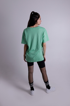 Remera Oversize Skull Head - GREEN GOBLIN STORE