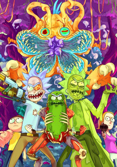 POSTERS Rick and Morty - comprar online
