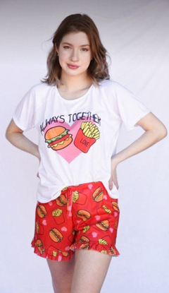 Pijama Hambur Papitas | Talle 36 a 42 en internet