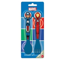 Set 2 Cubierto Infantil Avengers