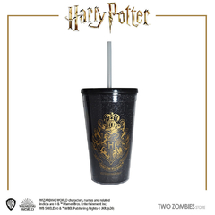 Vaso Glitter Hogwarts Oficial Harry Potter