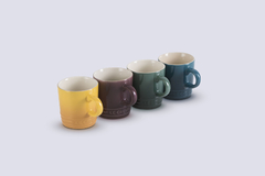 SET DE 4 CANECAS DE ESPRESSO BOTANIQUE LE CREUSET