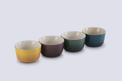 SET 4 MINI RAMEKINS BOTANIQUE LE CREUSET - comprar online