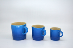 CANECA ESPRESSO 100ML AZUL MARSEILLE- LE CREUSET - loft