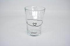 Imagem do Conjunto 6 copos 300ml estilo americano Taste Love - Preto