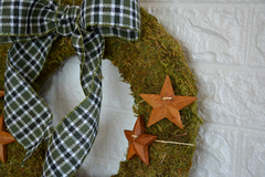 Guirlanda de Natal Estrelas- 35cm - comprar online