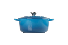 PANELA REDONDA 20CM SIGNATURE AZUL MARSEILLE - Le Creuset - comprar online