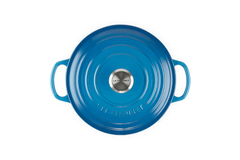 PANELA REDONDA 20CM SIGNATURE AZUL MARSEILLE - Le Creuset na internet