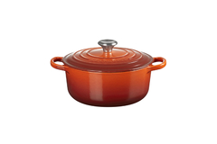 PANELA REDONDA 20CM SIGNATURE CAYENNE- Le Creuset - comprar online