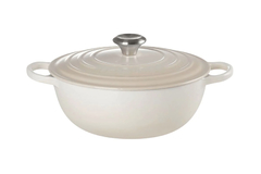 PANELA MARMITA SIGNATURE 26CM MERINGUE - Le Creuset - comprar online