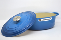 PANELA OVAL 27CM AZUL MARSEILLE - LE CREUSET - comprar online