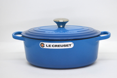 PANELA OVAL 27CM AZUL MARSEILLE - LE CREUSET