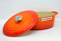 PANELA OVAL 27CM LARANJA - LE CREUSET - comprar online