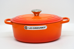 PANELA OVAL 27CM LARANJA - LE CREUSET