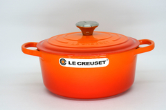 PANELA REDONDA 24CM LARANJA - LE CREUSET