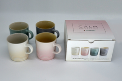 SET DE 4 CANECAS CAPUCINO CALM - LE CREUSET - comprar online