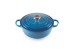 PANELA MARMITA SIGNATURE 26CM AZUL MARSEILLE - Le Creuset