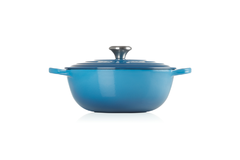 PANELA MARMITA SIGNATURE 26CM AZUL MARSEILLE - Le Creuset - loft