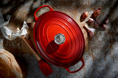 PANELA OVAL 27CM VERMELHO - LE CREUSET na internet