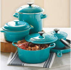 STOCK POT 22CM AZUL CARIBE - LE CREUSET na internet