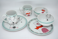 CANECA NATAL PORCELANA - RENA - loft