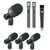Kit Microfones para Bateria K-7 SLIM (7 Peças) - KADOSH
