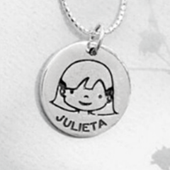 Linea Personalizate - Medalla de Plata 925 NENE o NENA - comprar online