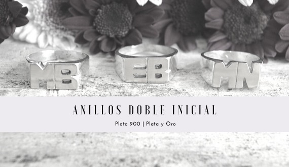 ANILLOS DOBLE INICIAL