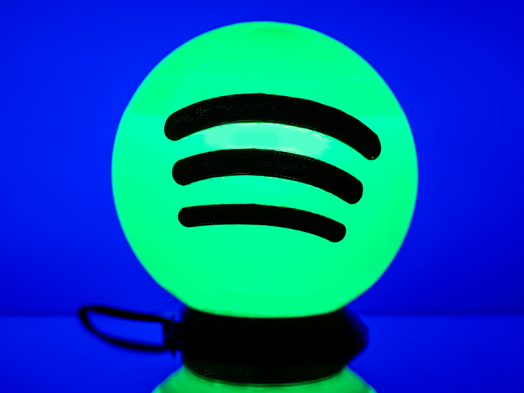 Lámparas Led con Mapa Estelar y Código Spotify