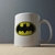 Taza de cerámica con logo batman clásico