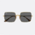 Rb1971l 9150/B1 54 Solar Rayban Metal Square - comprar online