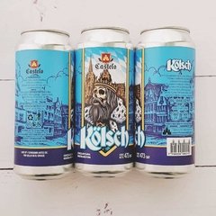 Pack Cerveza Artesanal Castelo Kolsch Lata 473ml x12 - comprar online