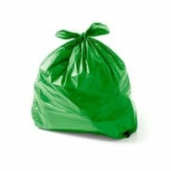 Sacos de Lixo Verde 20 litros 100 Unidades