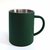 Caneca em Aço Inox Parede Dupla 450ML Verde Fosco (personalizada)