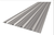 CHAPA T101 GALVANIZADA 1.0 M C25
