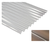 POLICARBONATO SINUSOIDAL FUME 3.0 MT X 1.10