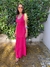 Vestido Longuete com Detalhe Franzido em Linho Insp - comprar online