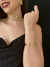 Pulseira Bracelete Bruna Dourado