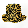 Bucket Hat Knit Animal Print Amarelo