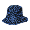 Bucket Hat Knit Animal Print Azul Royal